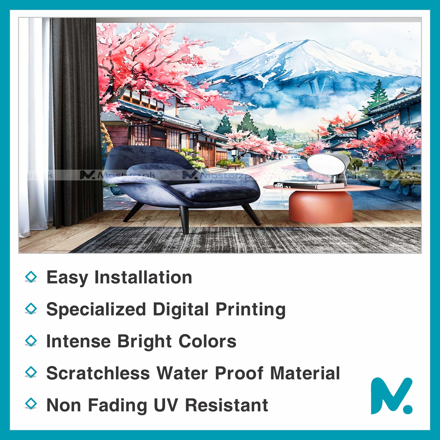 Mystic Mountain Trail Nature| Wall Decal