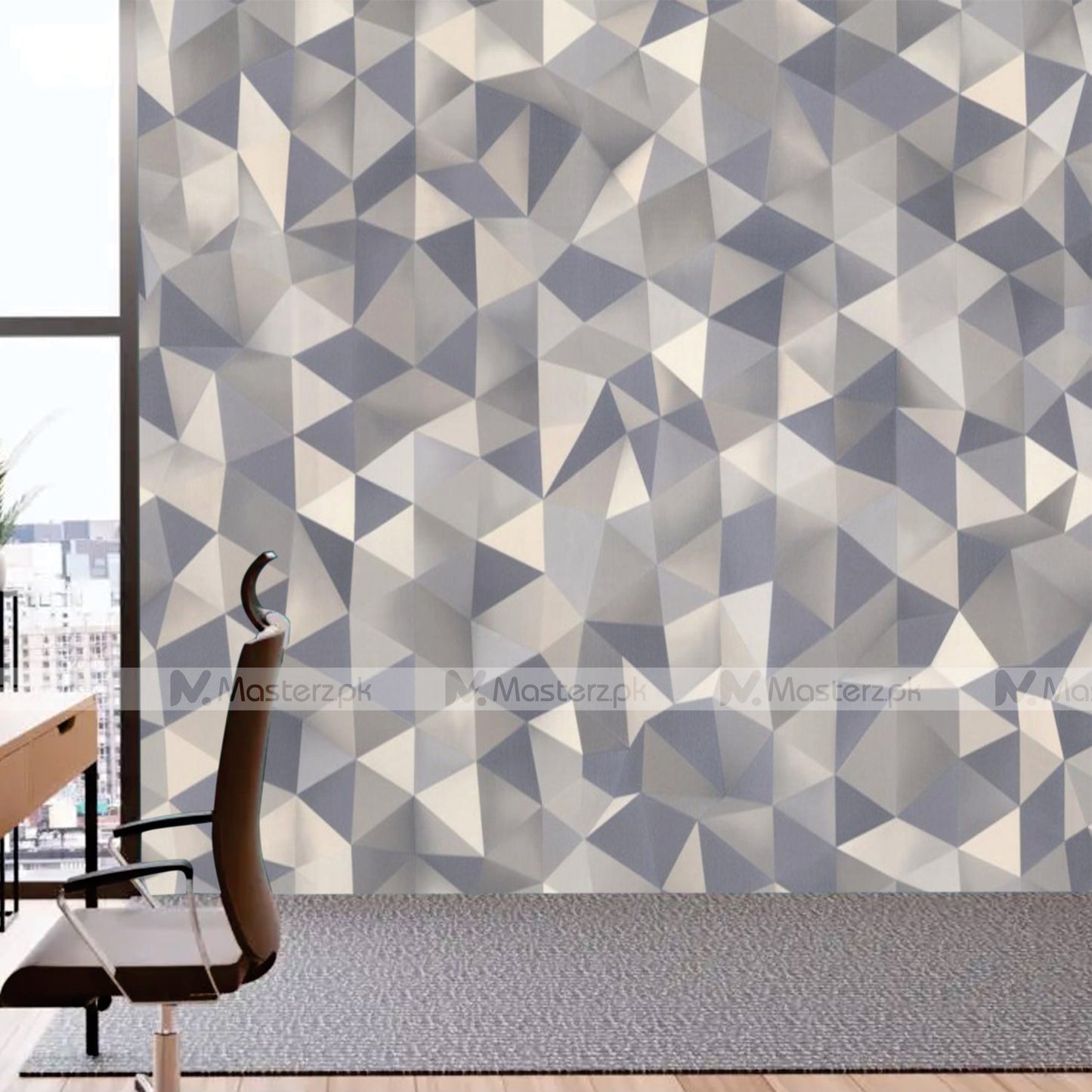 Vector Style Abstract| Wall Decal