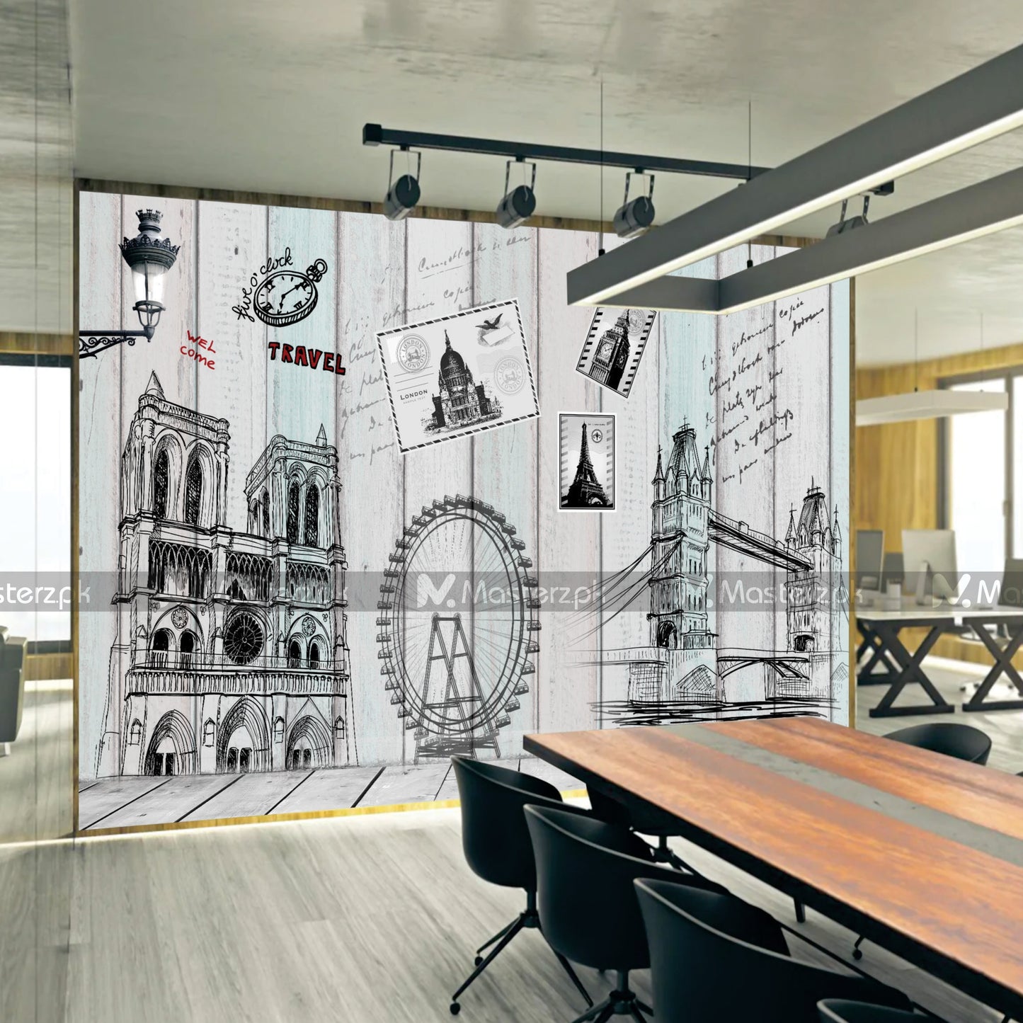 Towering Ambitions| Office Wall Decal