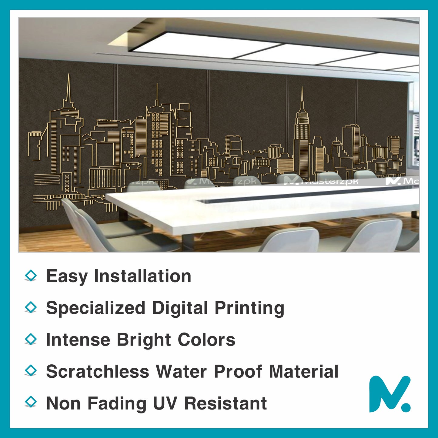 Modern Metropolis| Wall Decal