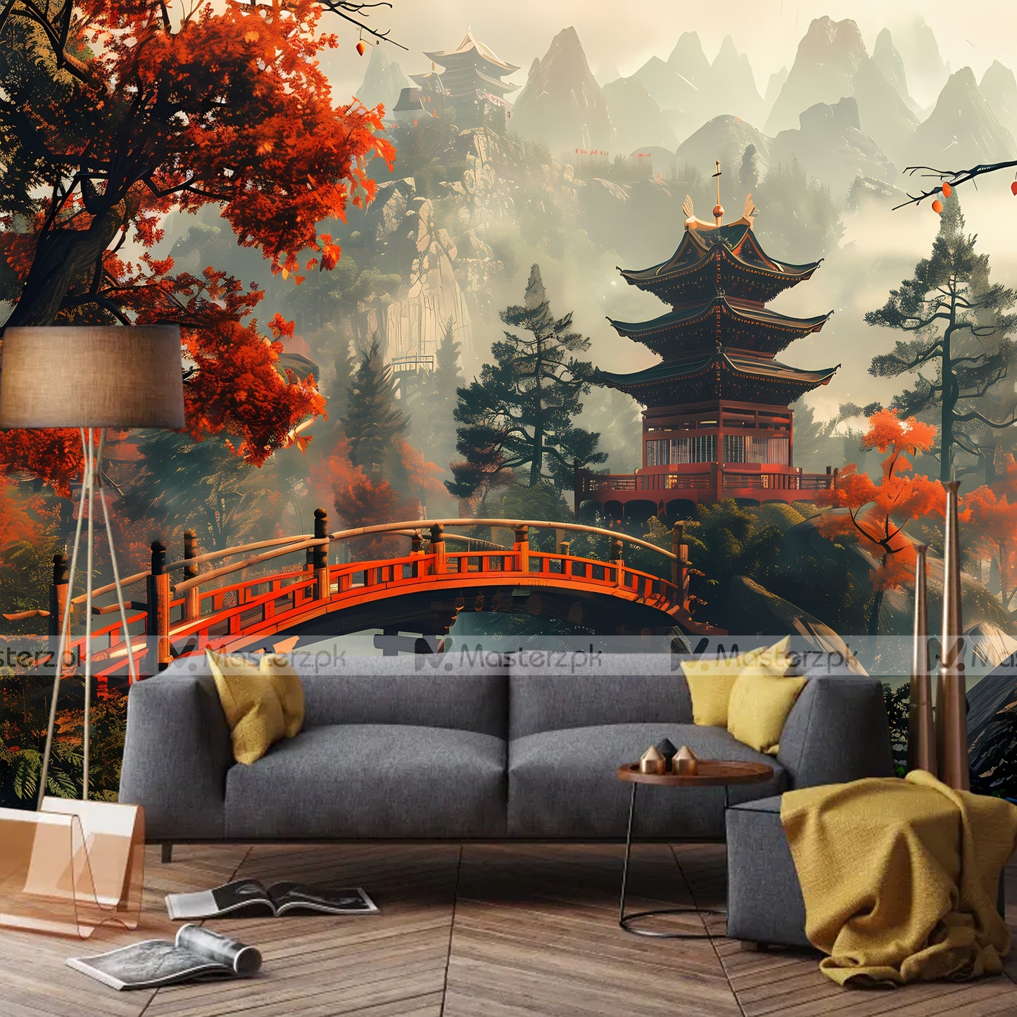 Woodland Autumn Vibes Nature| Wall Decal