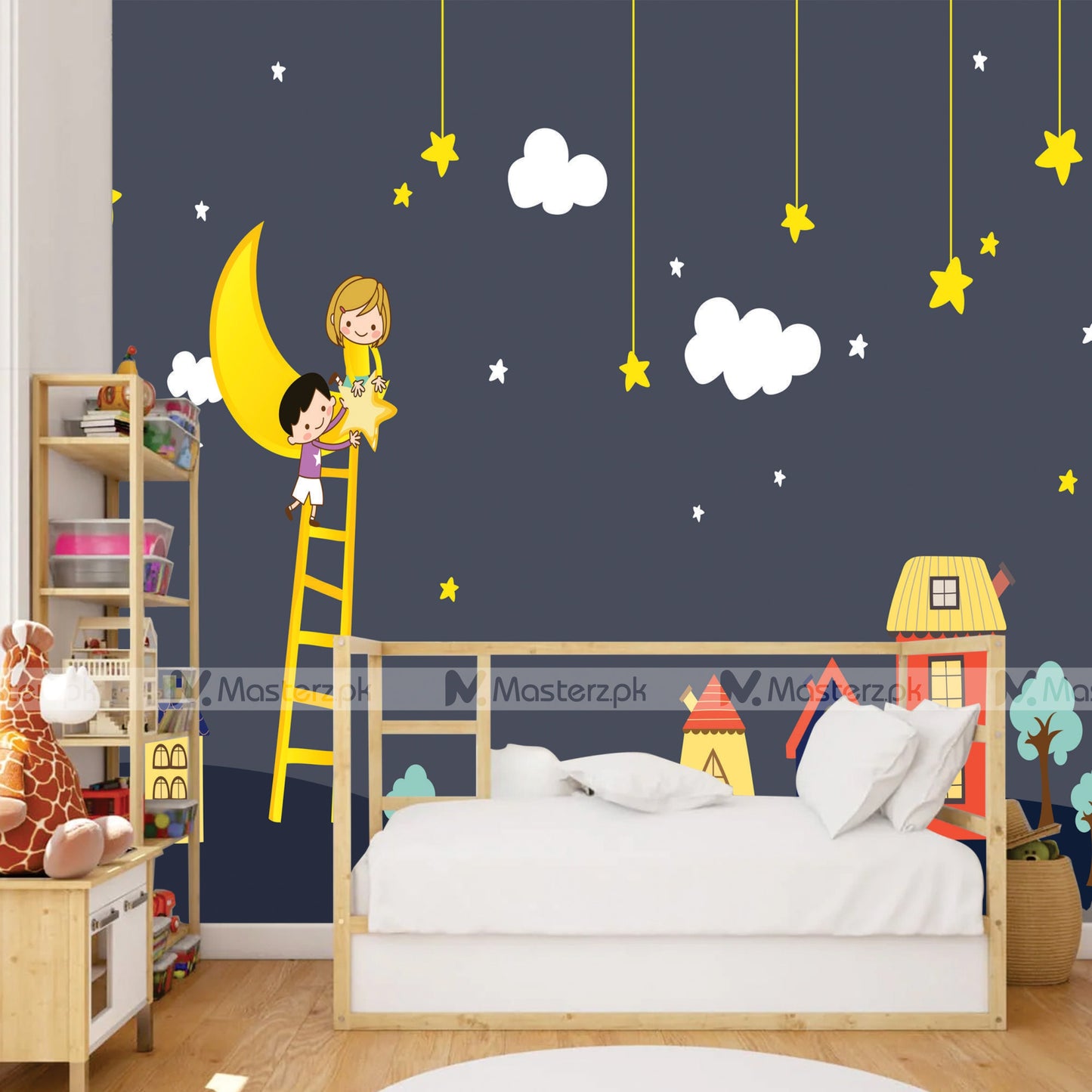 Starry Night |Playful | Wall Decal