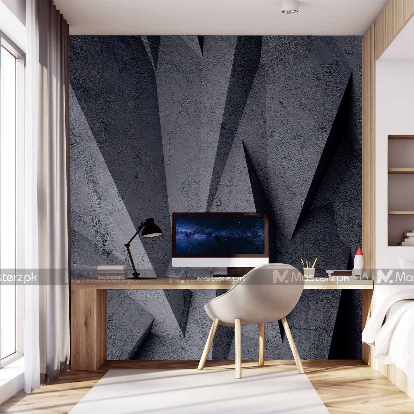Edifice Styled 3d Abstract| Wall Decal