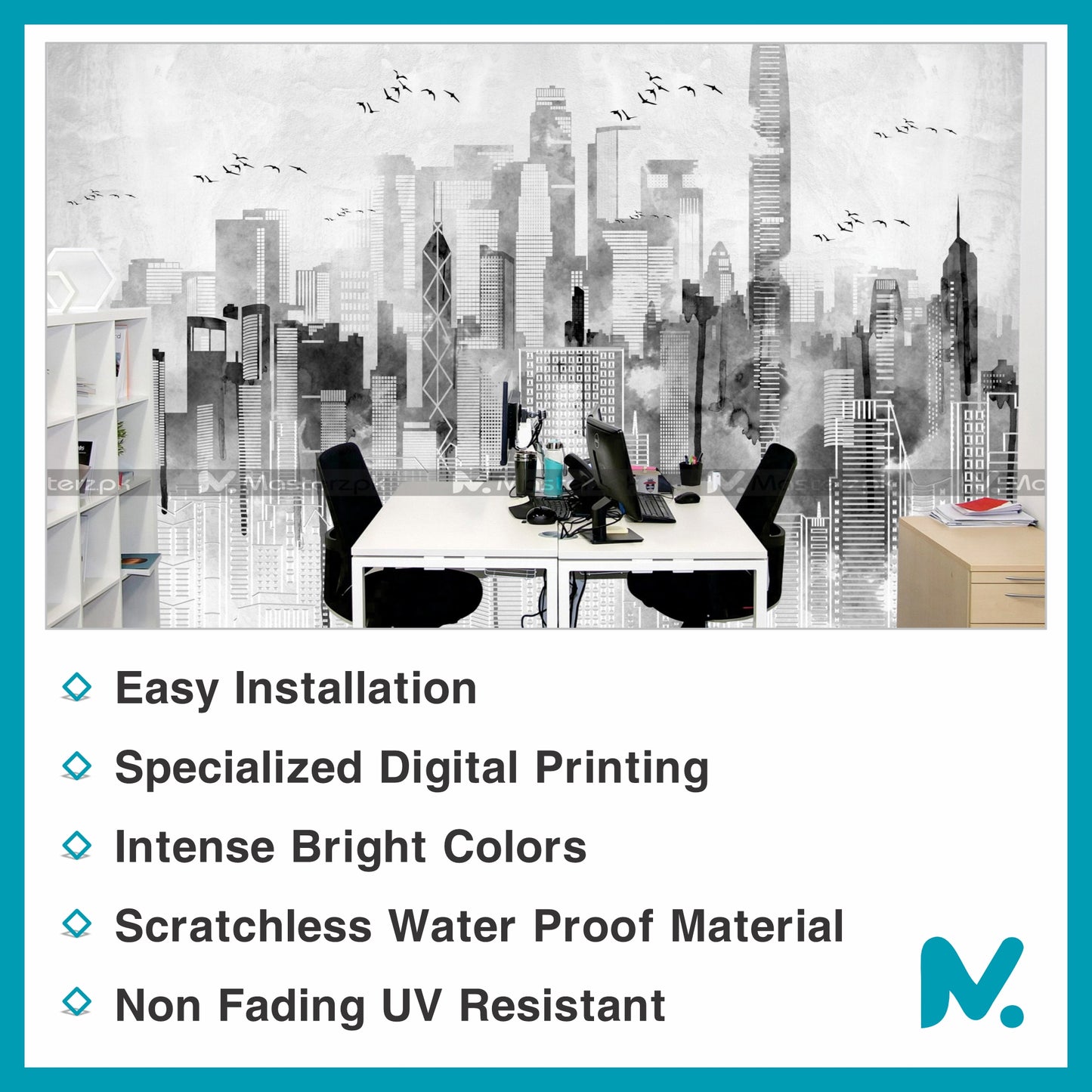 The Urban Pulse | Wall Decal