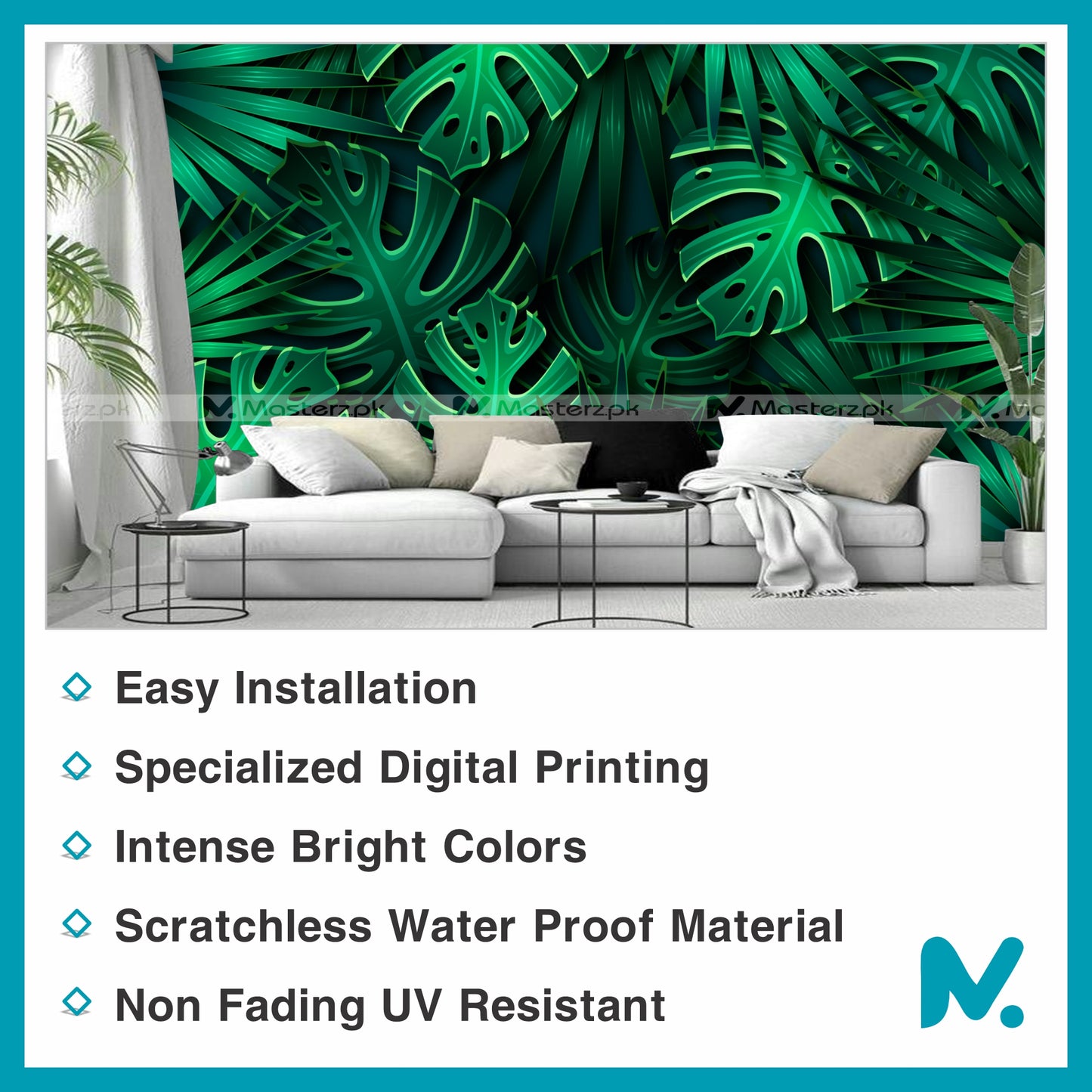 Leafy Retreat| Wall Decal