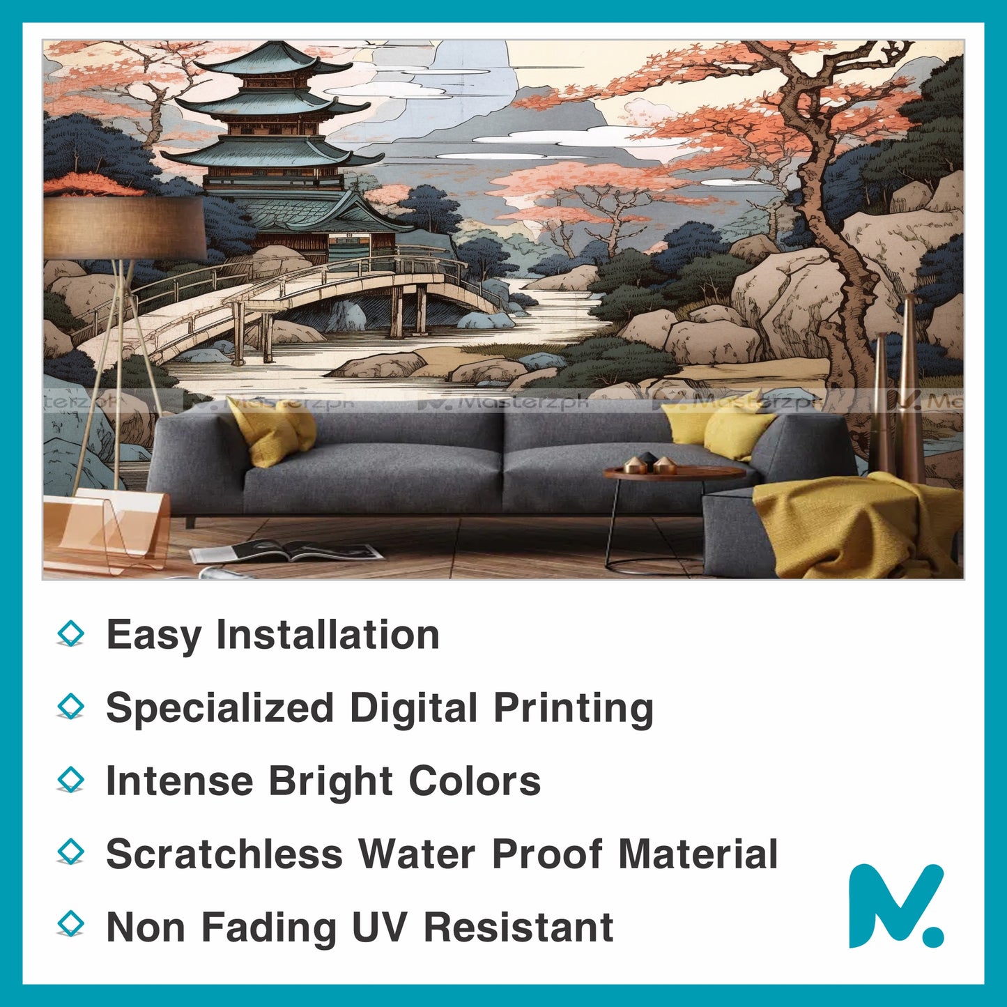 Valley View Nature| Wall Decal