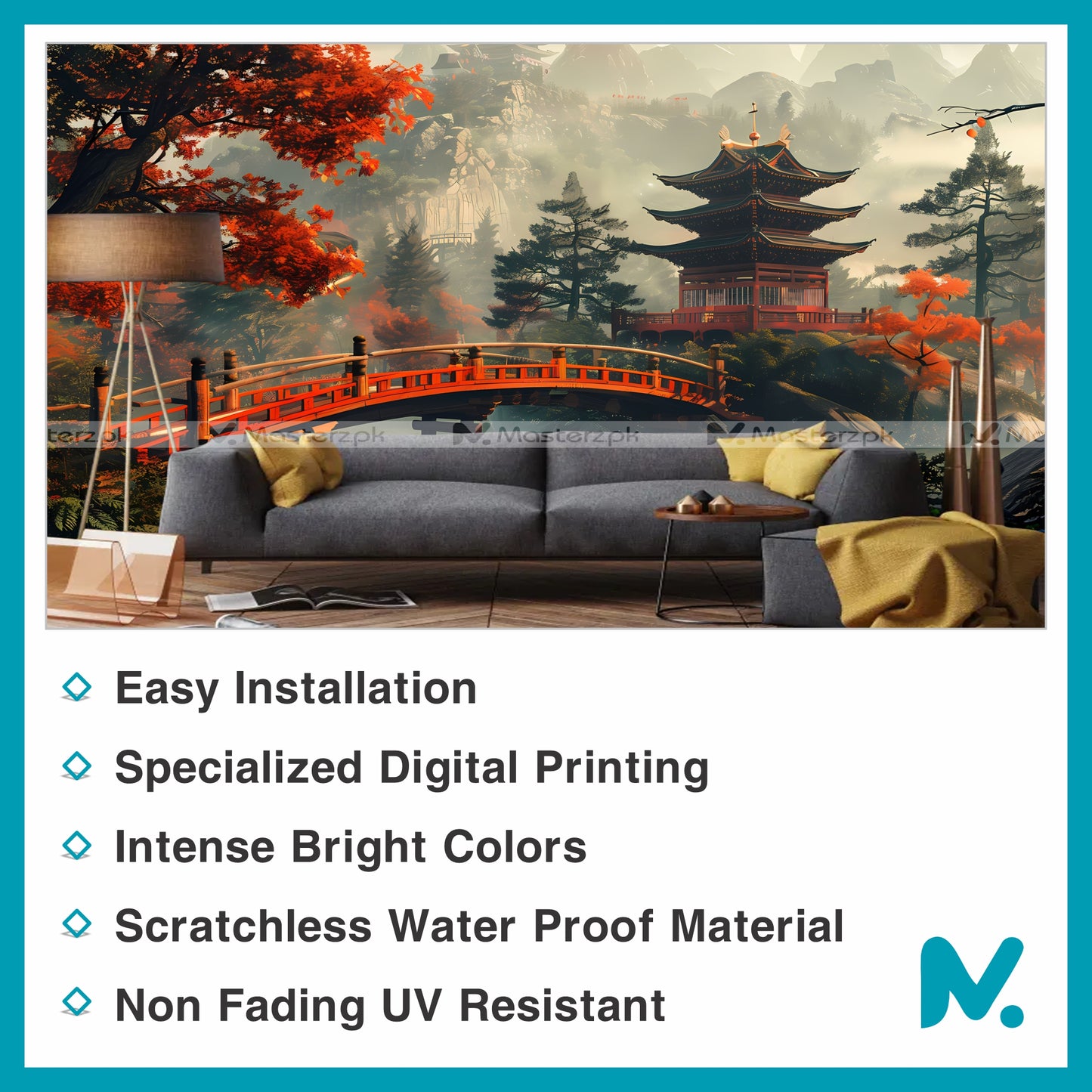 Woodland Autumn Vibes Nature| Wall Decal