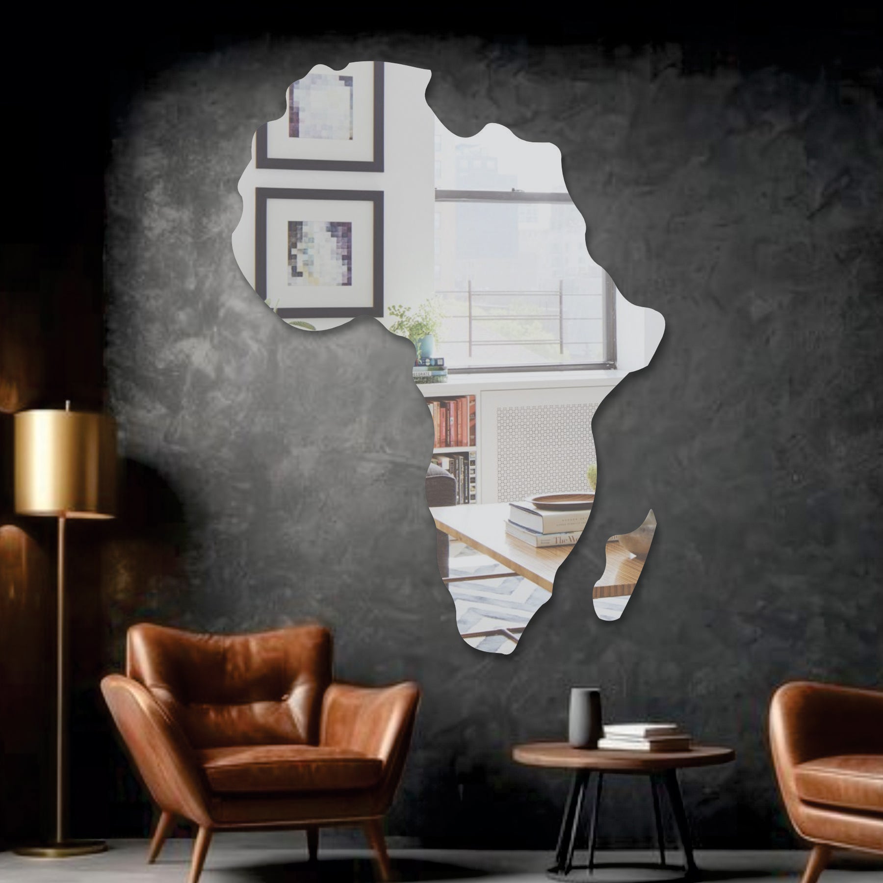 Map Shaped Mirror Maéstro – Masterz