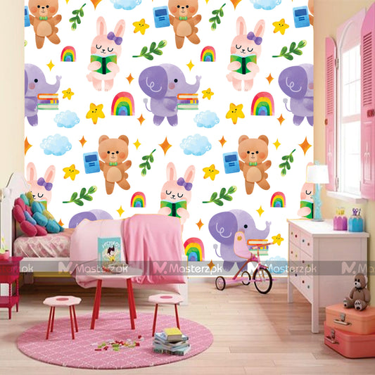 Kids Cartoon Themed| Wall Decal
