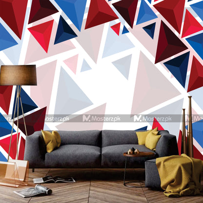 Sharp Color Mosaic Textured| Wall Decal
