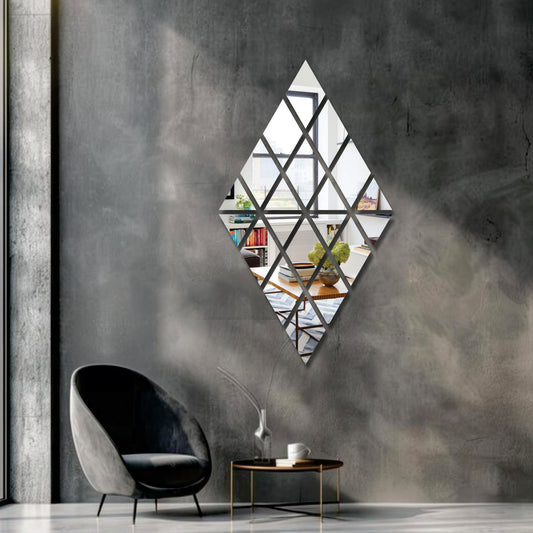 Diamond Shaped Tiles Mirror Maéstro