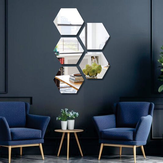 Hexagonal Tiles Mirror Maéstro