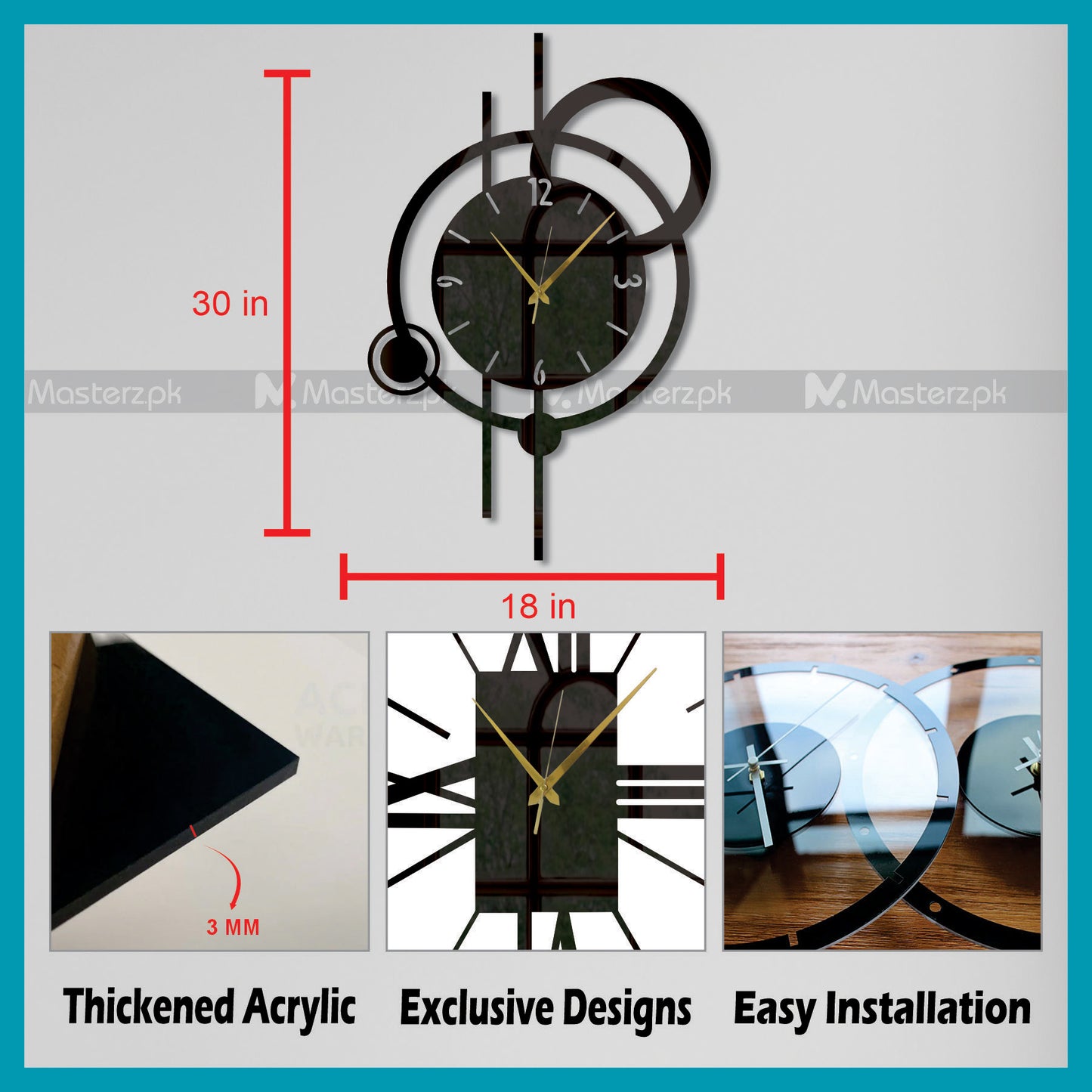 Arbain Style Clock Maéstro