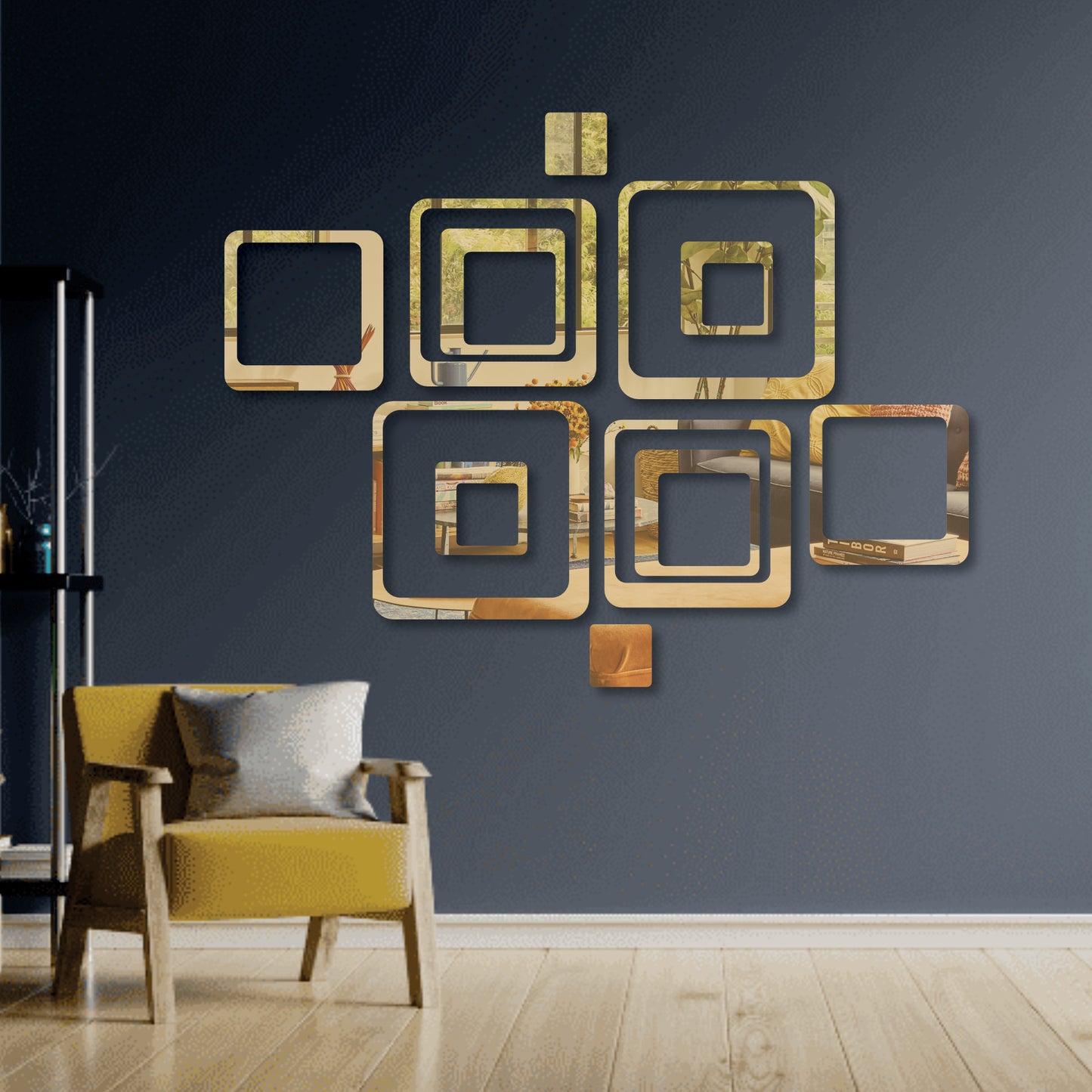 Decorative Squary Mirror Maéstro