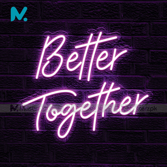 Better Together| Couple Room Neonstró