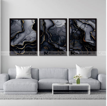Set of 3 Smokey Black Framaéstro
