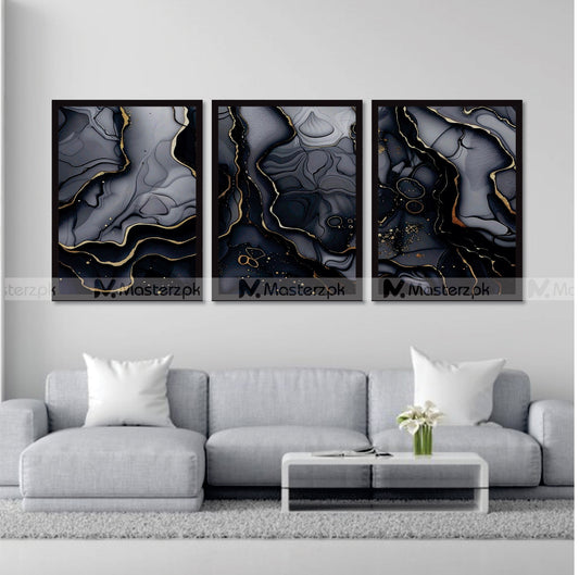 Set of 3 Smokey Black Framaéstro