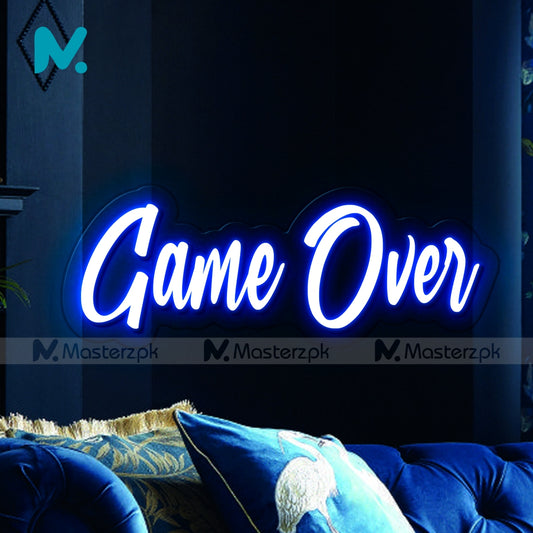 Game Over| Gaming Lovers Neonstró