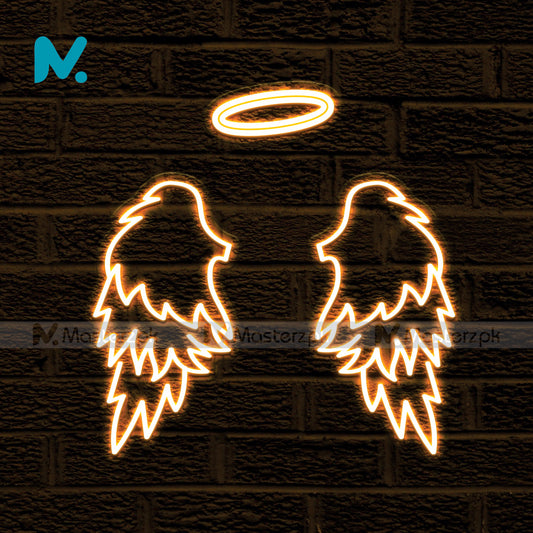 Lucifer Angel Wings| Selfie Spot Neonstró