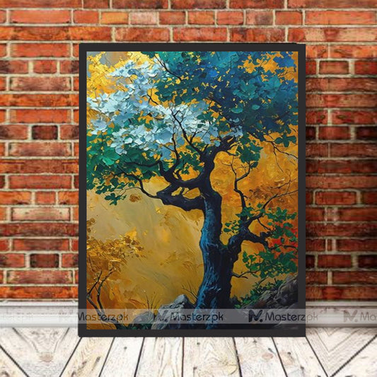 Colorful Tree Art Framaéstro