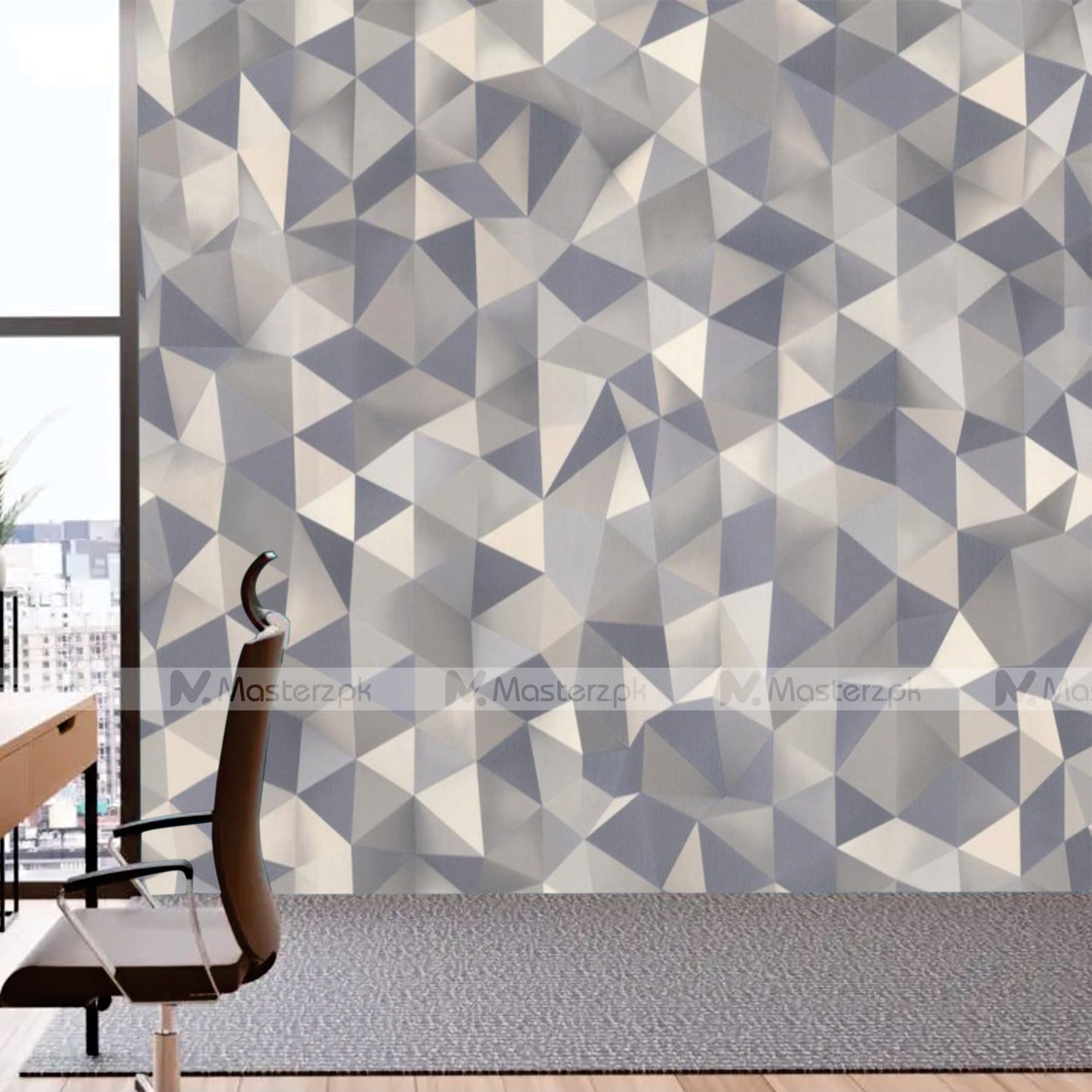 Vector Style Abstract| Wall Decal – Masterz