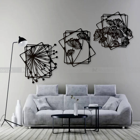 3 Panel Botanic Maéstro