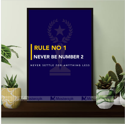 Rule No.1 Framaéstro