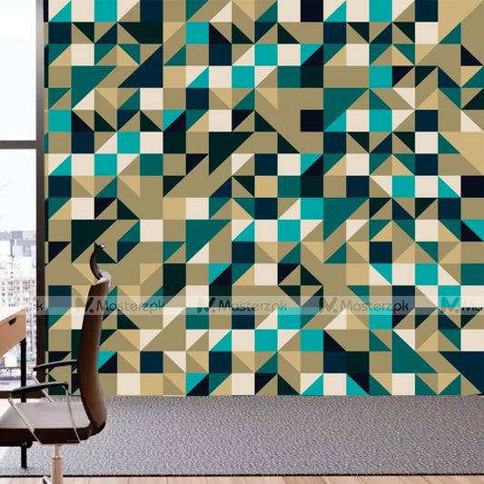 Boundless Squarish Abstract| Wall Decal