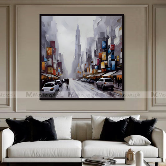 Cityscape Painting Framaéstro