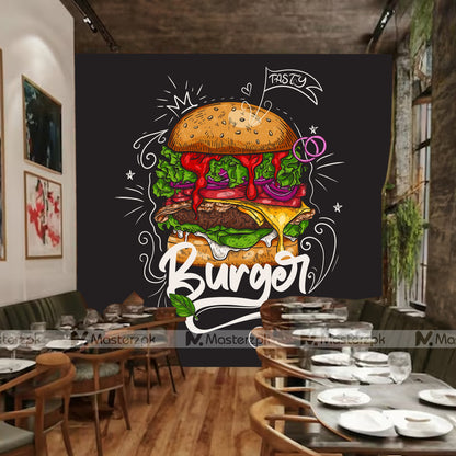 Burger Lover’s| Café Wall Decal