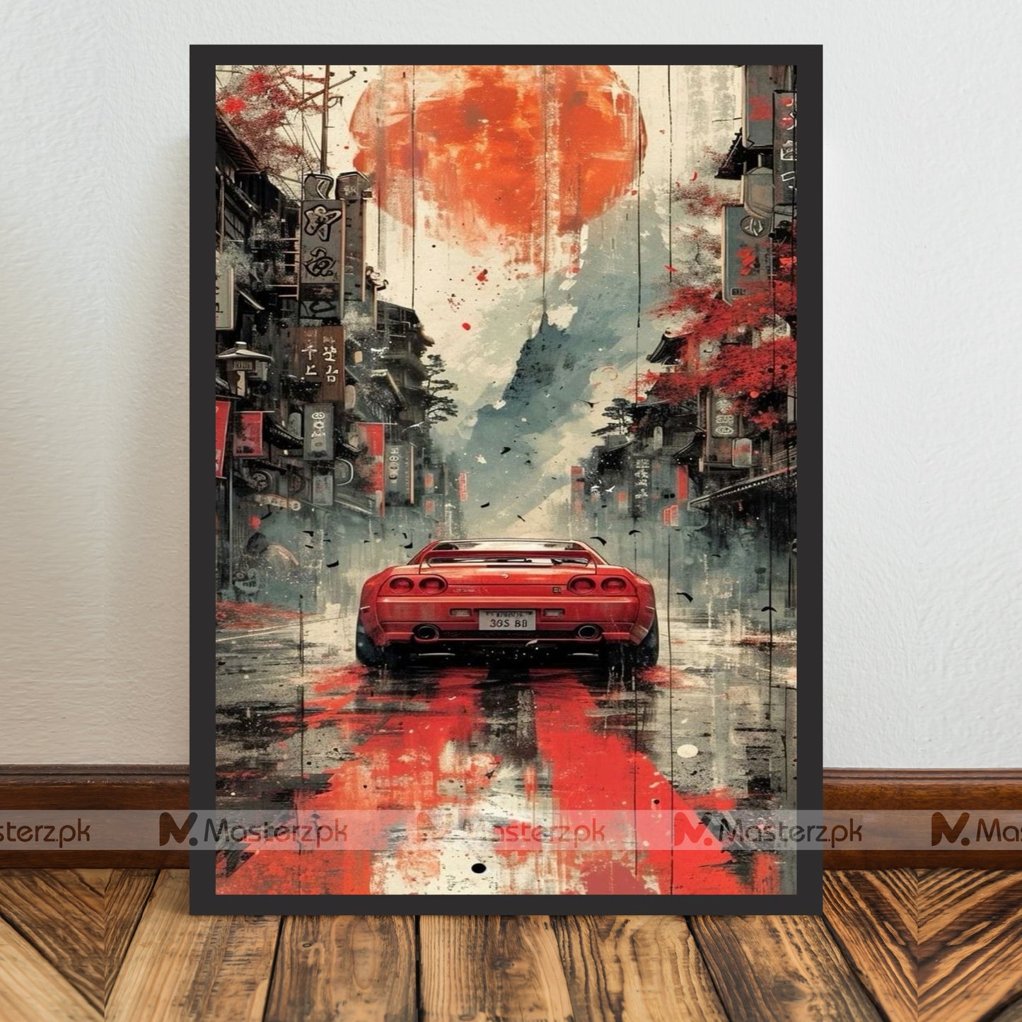 On the Road Painting Style Framaéstro
