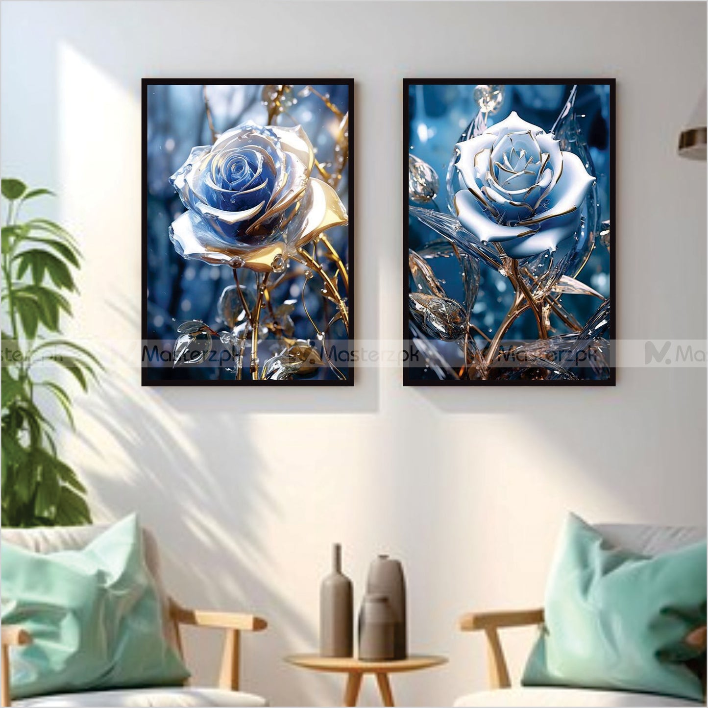 Set of 2 Heavenly Roses Framaéstro