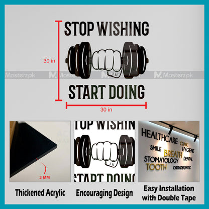 Stop Wishing Maéstro