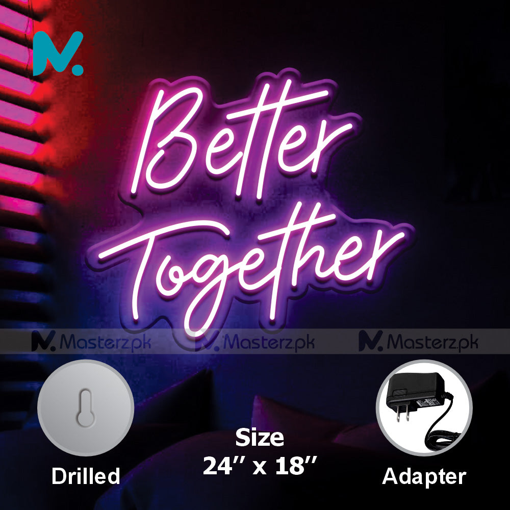 Better Together| Couple Room Neonstró