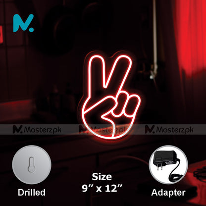Victory Sign| Trending Neonstró