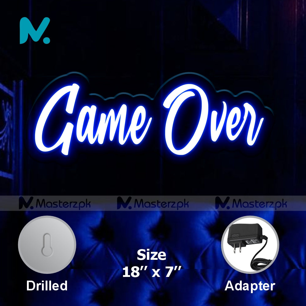 Game Over| Gaming Lovers Neonstró