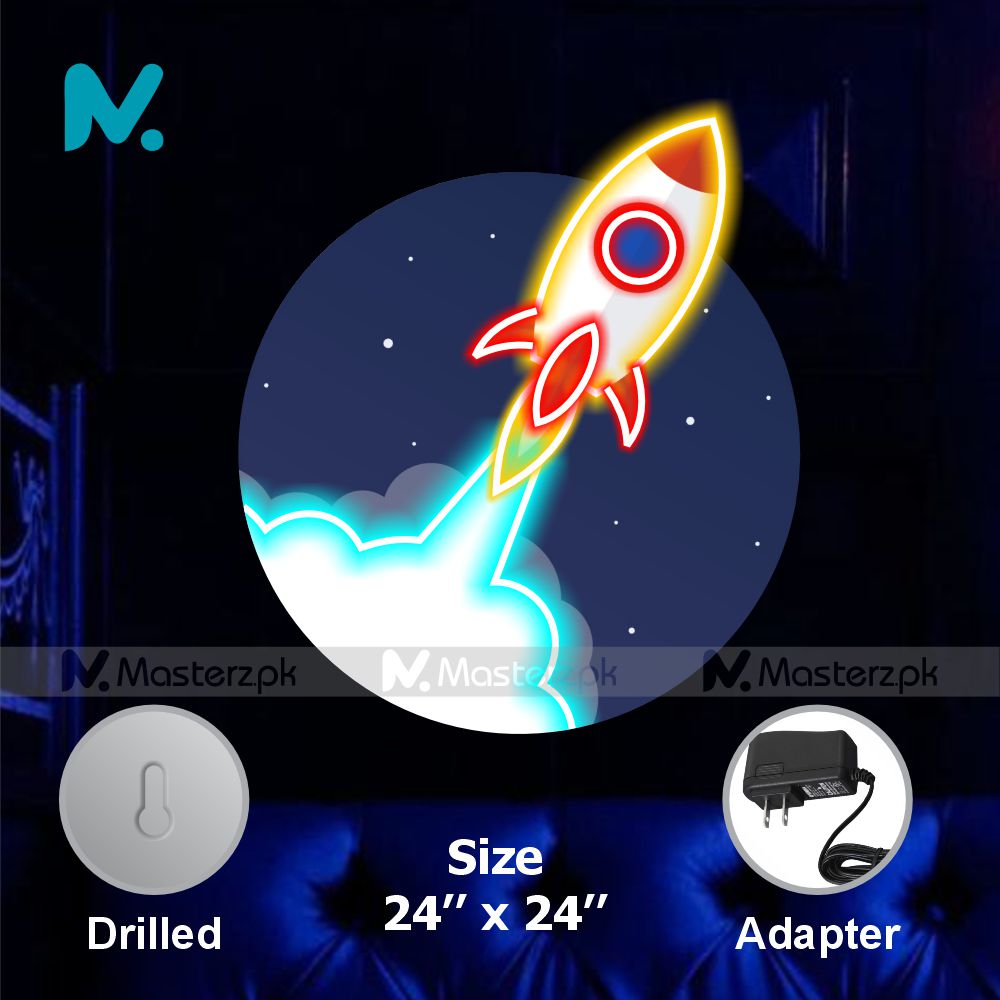 Ready To Launch| Space Themed Neonstró