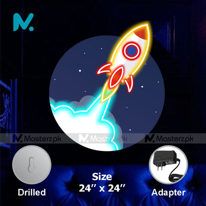 Ready To Launch| Space Themed Neonstró