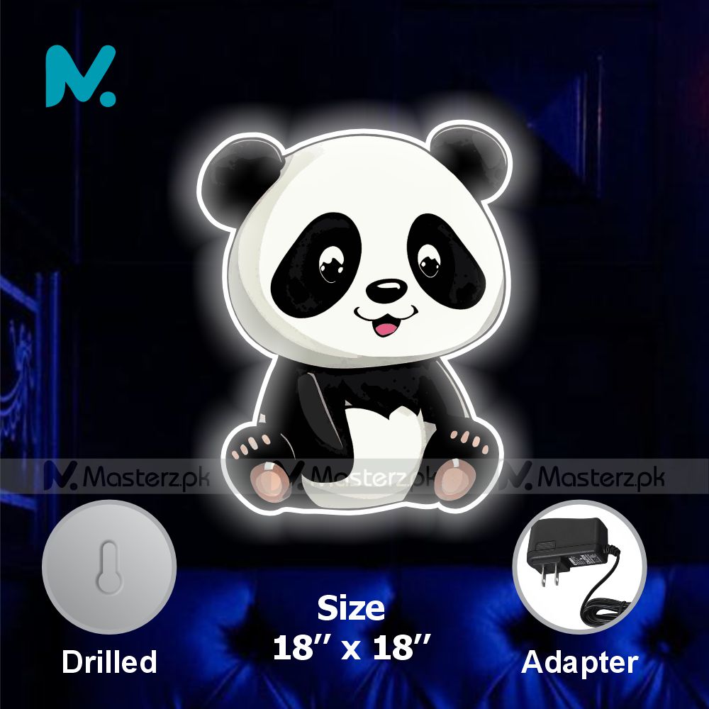 Pookie Panda| Kids Room| Neonstró