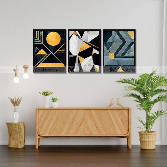 Set of 3 Geometrical Framaéstro