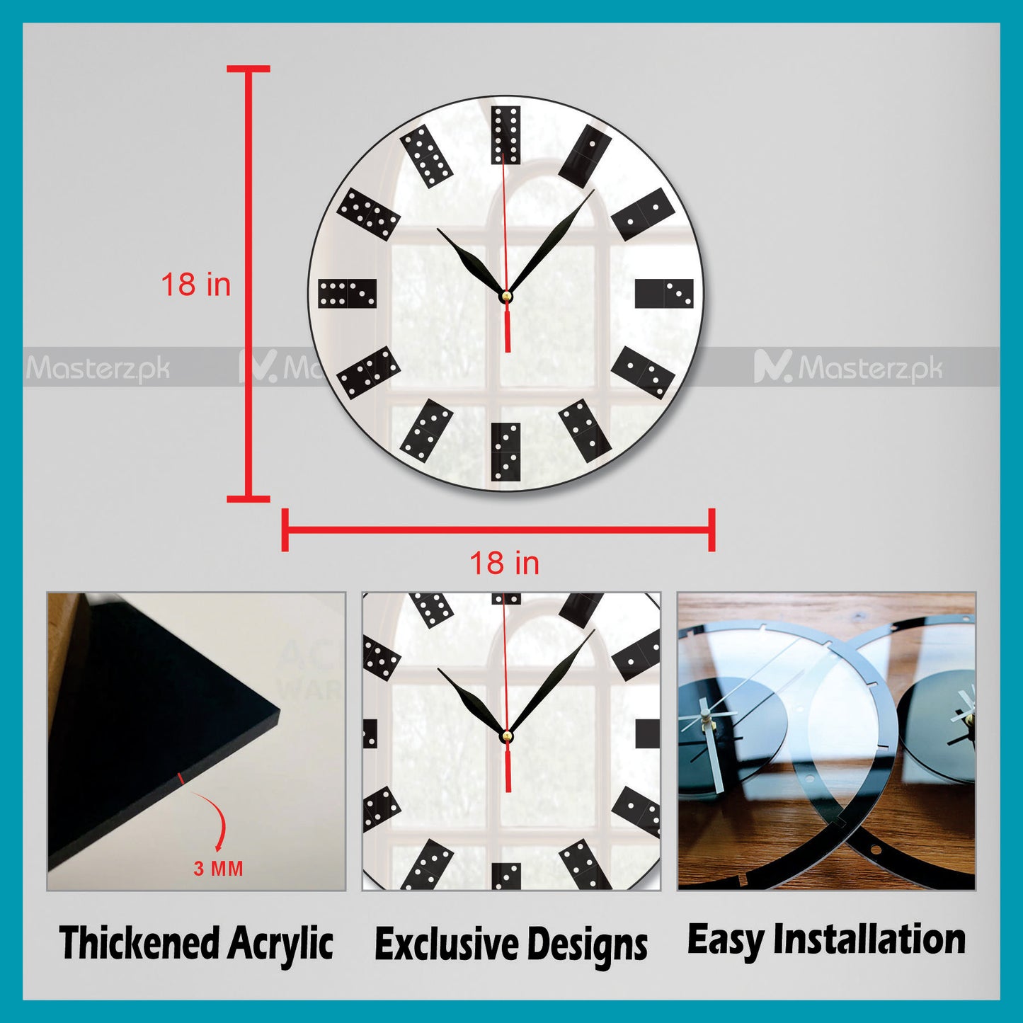 Roman Style Clock Maéstro