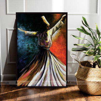 Coloristic Dancing Sufi Framaéstro