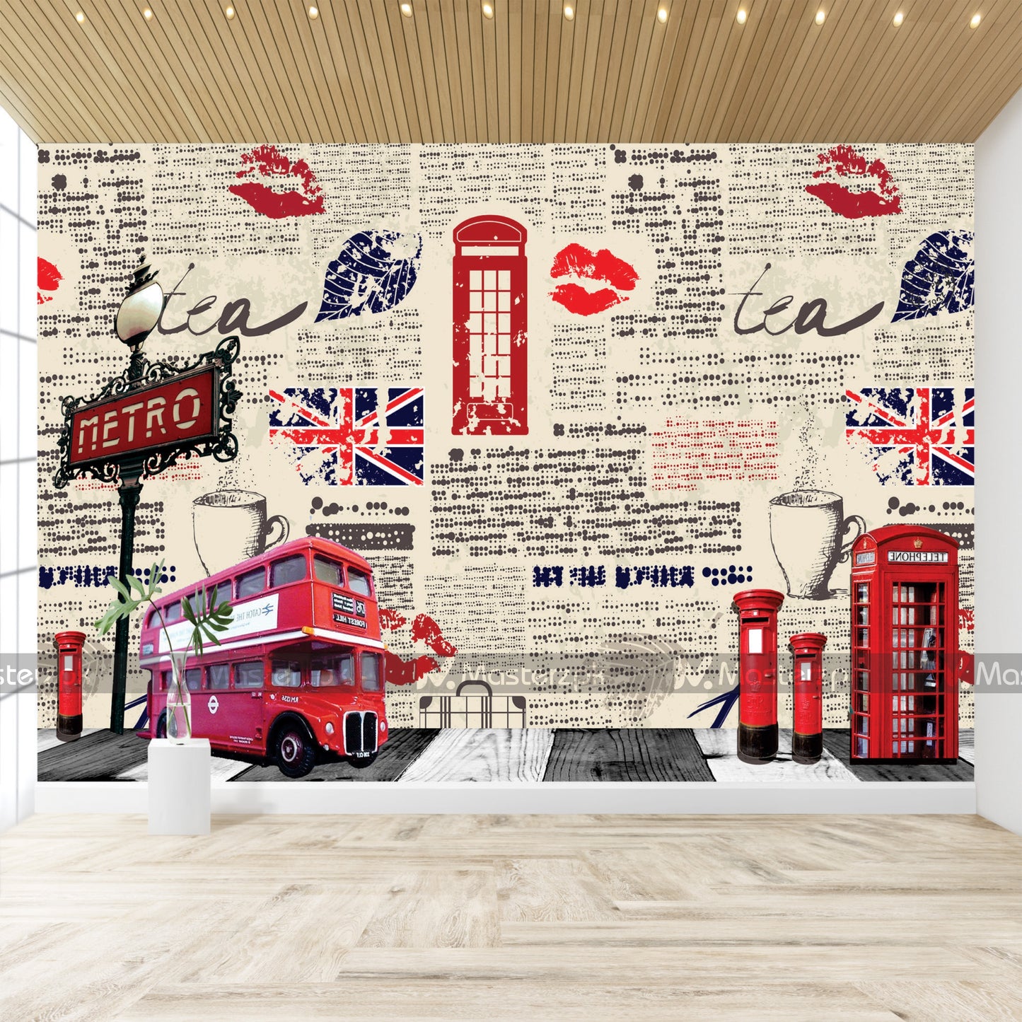 City Stop Vibes| Restaurant Wall Decal