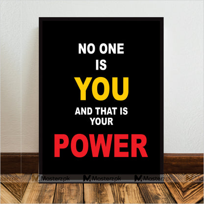 No one is you Framaéstro