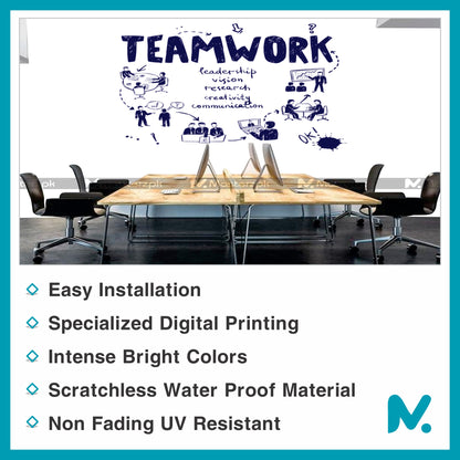 Teamwork Triumph| Wall Decal