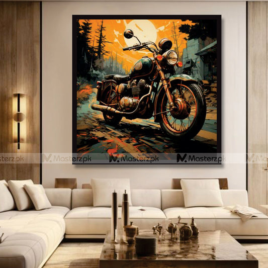 Vibe in the Bike| Painting Framaéstro
