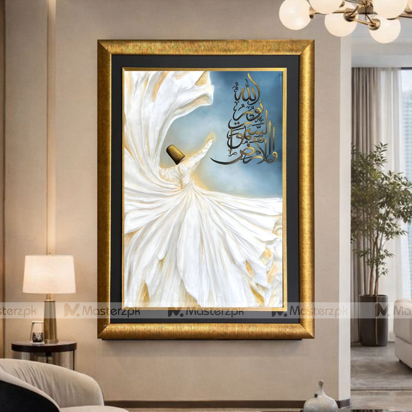 SUFI WHIRLING DERVISH PAINTING Framaéstro