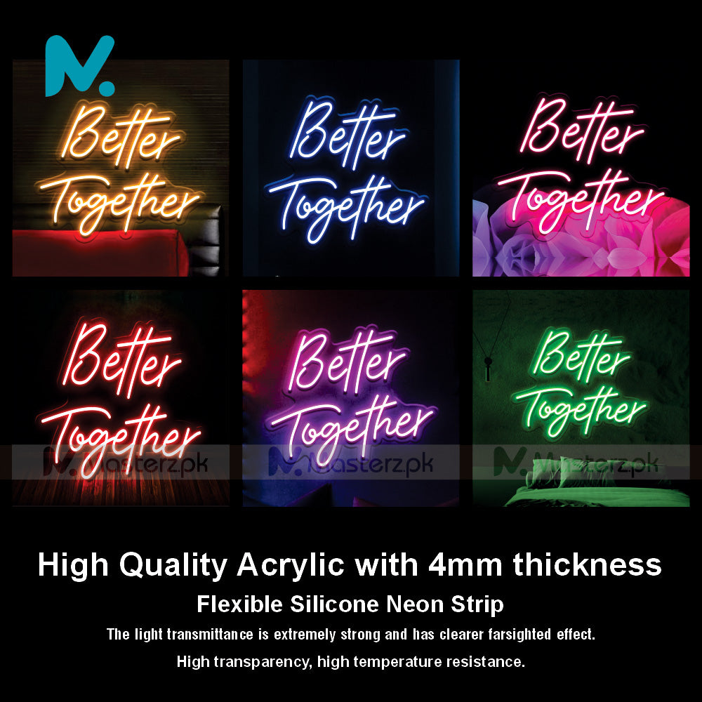 Better Together| Couple Room Neonstró
