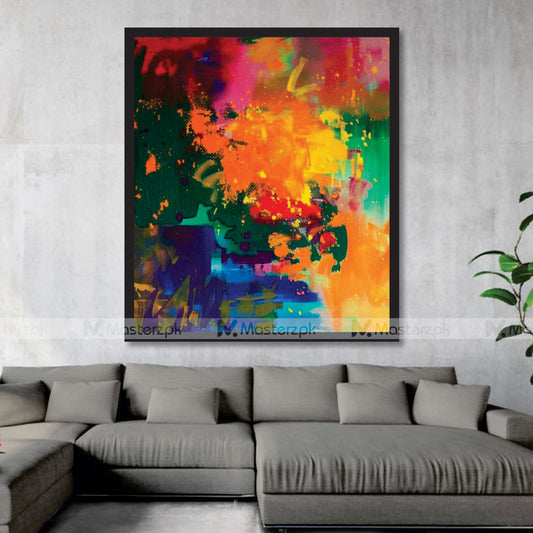 Colorful Whispers Abstract Framaéstro