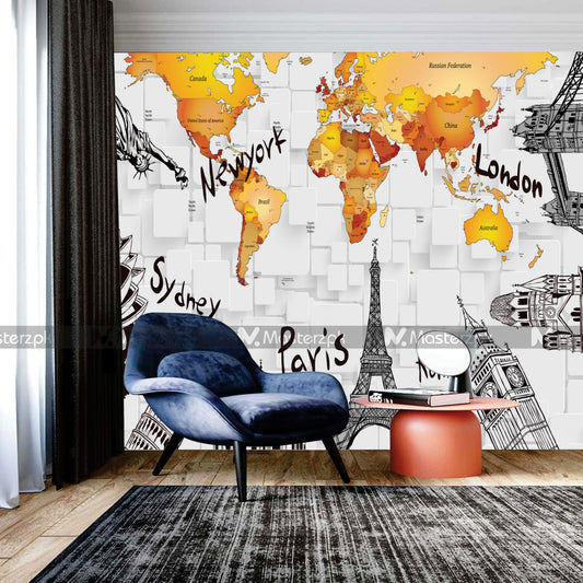 World at your Fingertips| Wall Decal